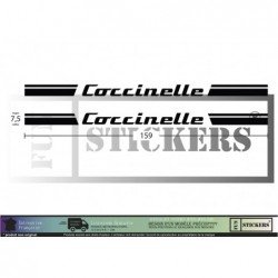 VW Coccinelle / New Beetle – complete stripe decal kit